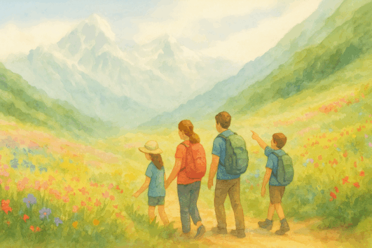 Valley of Flowers Trek – Parent & Child Edition