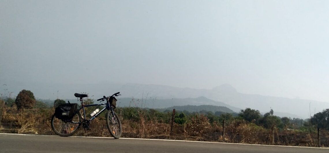 cross country cycling with Prateek Deo