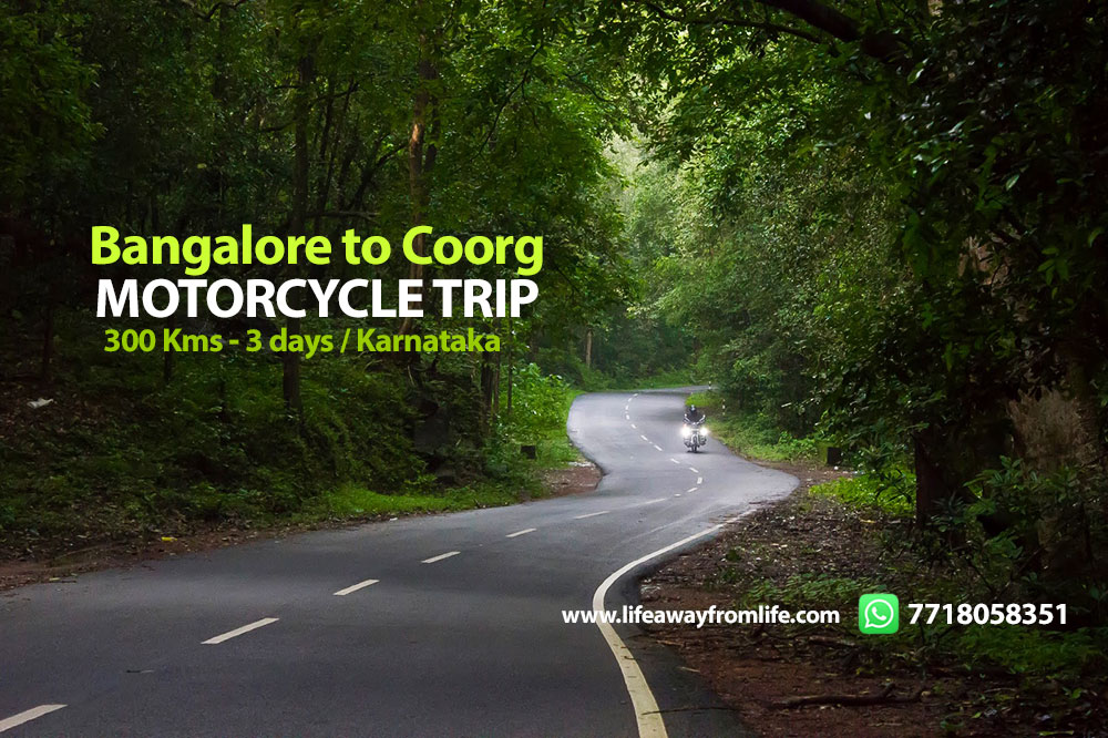 Motorcycle trip to Coorg